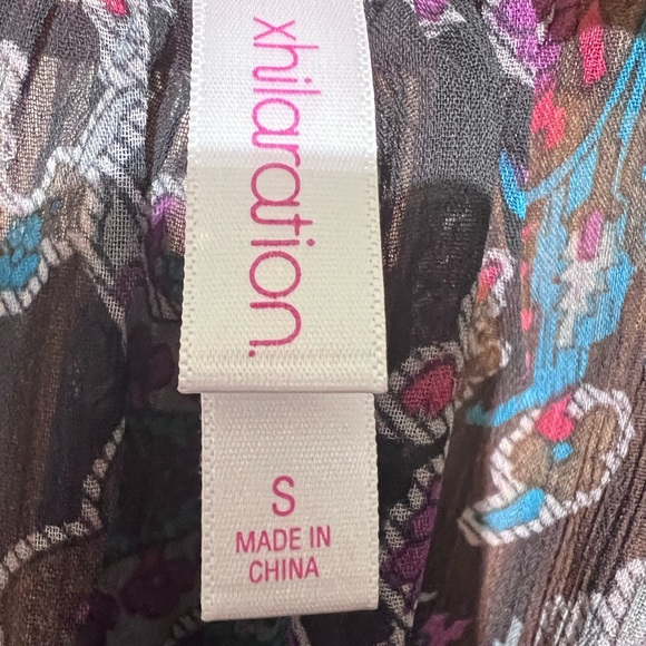 Xhilaration Kimono Dress size small NWT built in slip beautiful lace detail - Picture 4 of 5